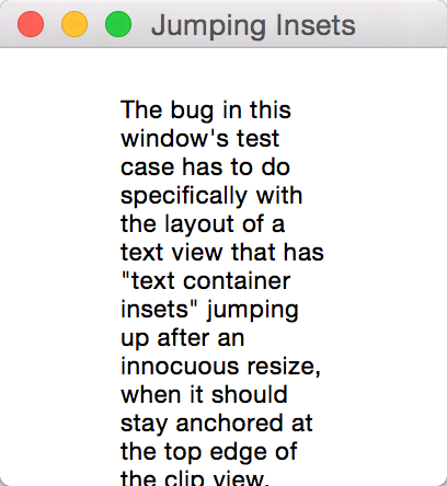Jumping Insets