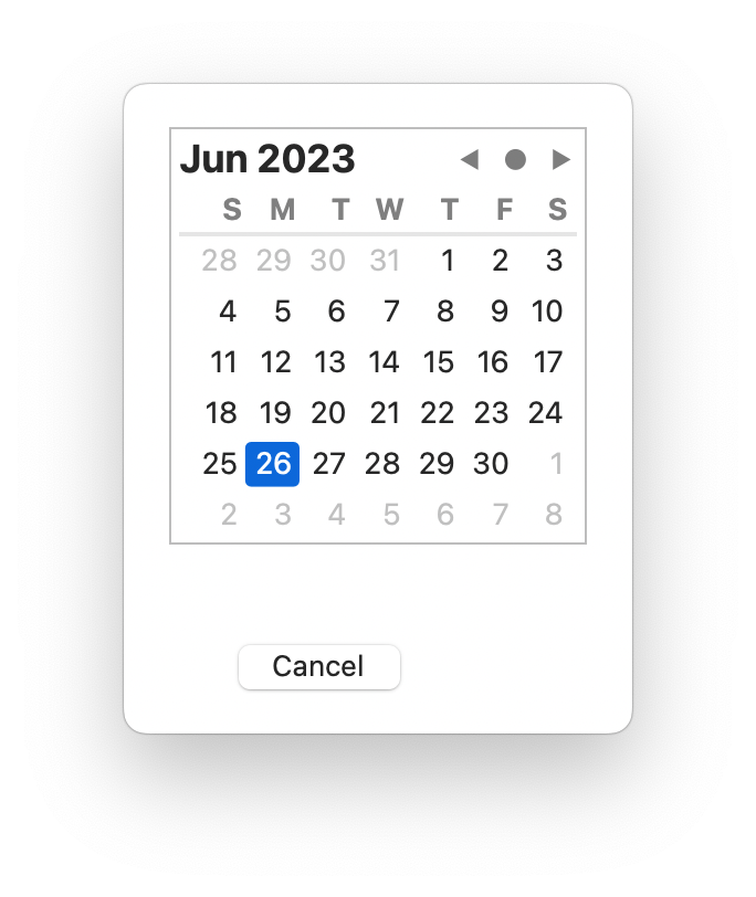 CalendarClipping